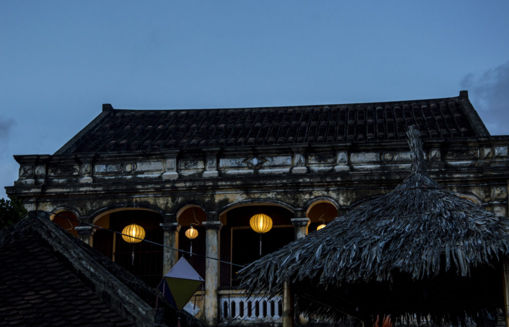 Hoi An building at night