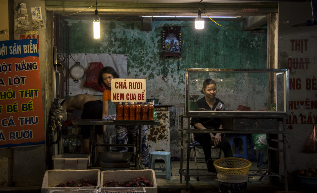 Hanoi market