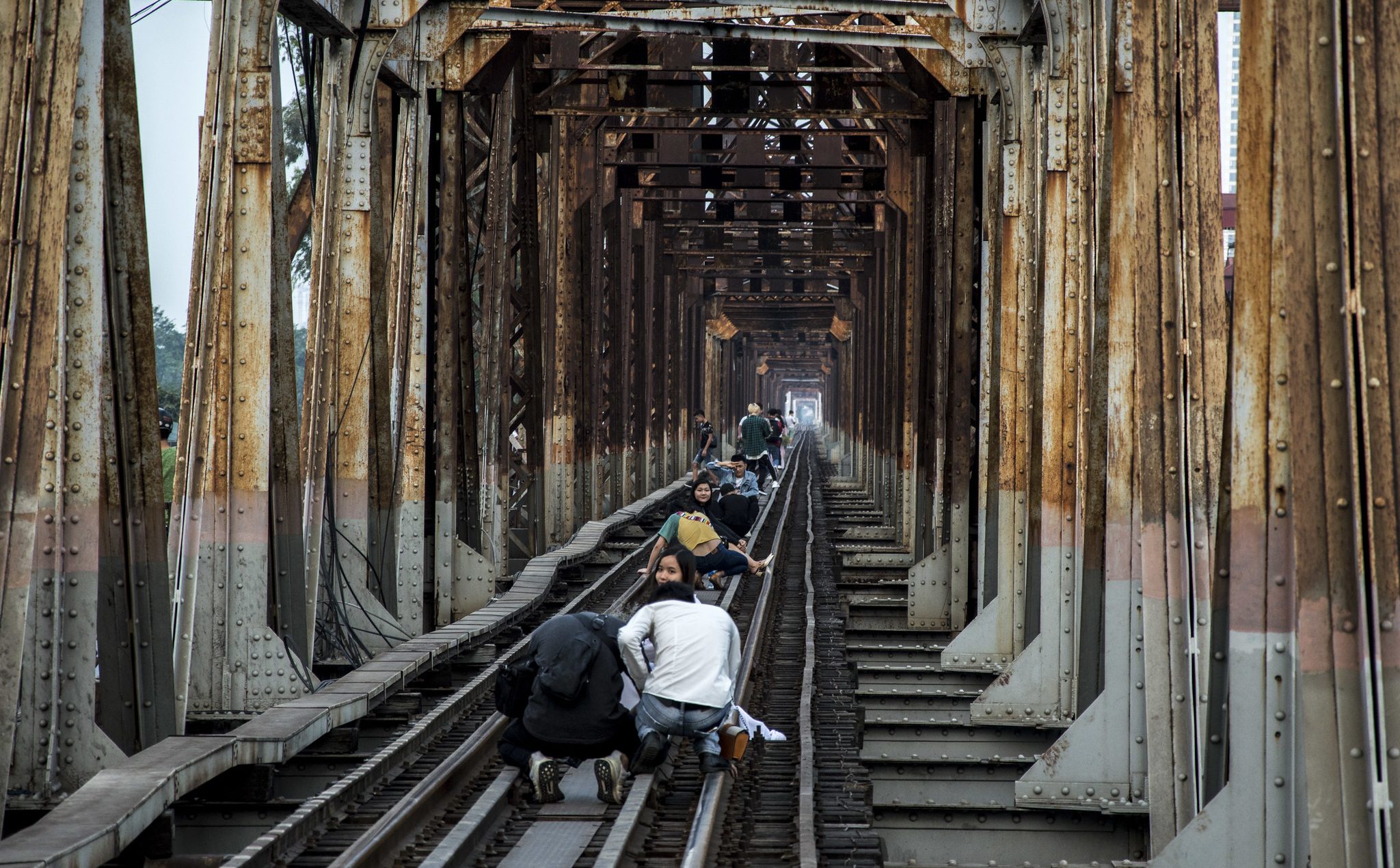 Long Bien bridge