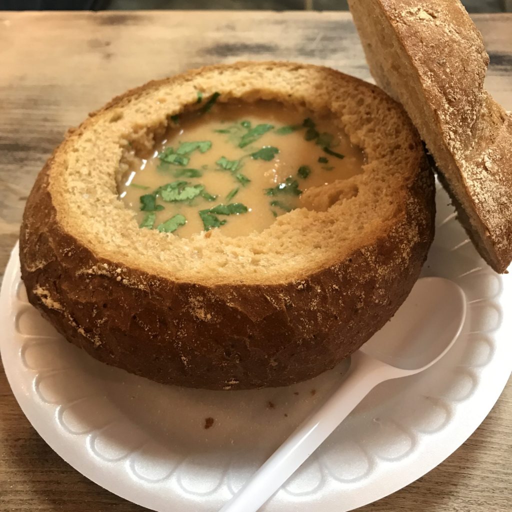 Icelandic street food soup